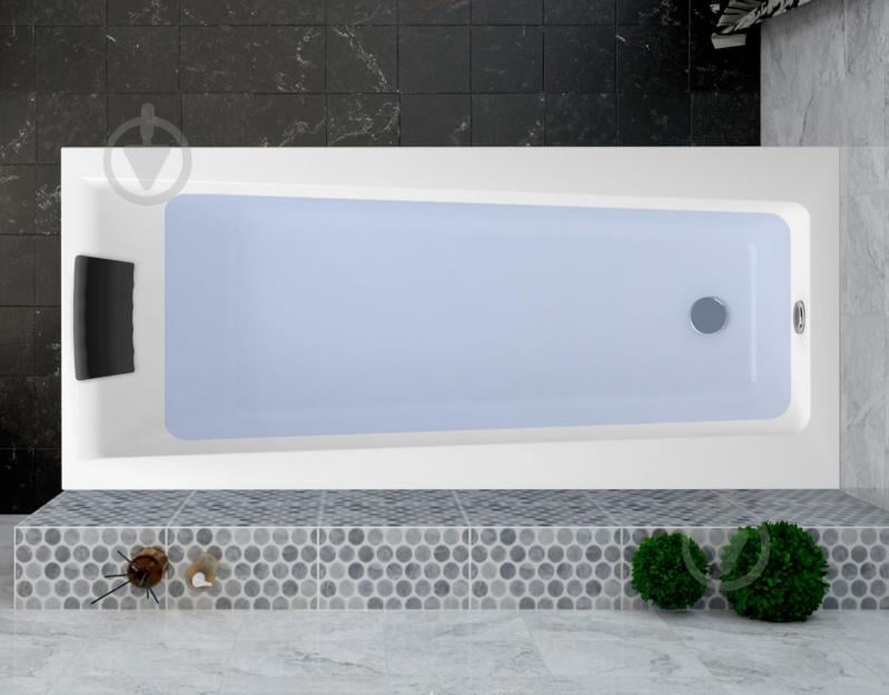 Ванна акриловая Lavinia Boho Rock 1700х750 см с ножками и лицевым экраном - фото 1