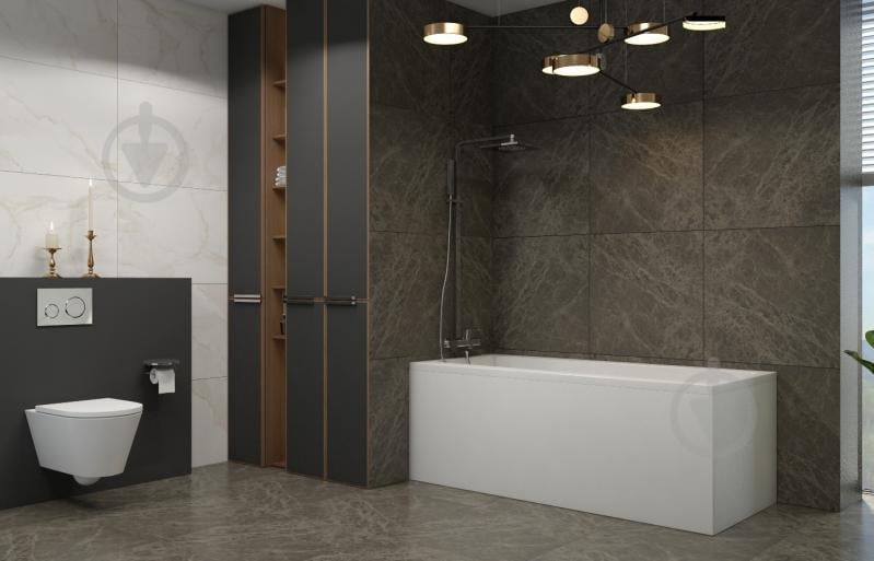 Ванна акриловая Lavinia Boho Rock 1700х750 см с ножками и лицевым экраном - фото 8