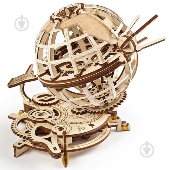 Деревянный 3D-конструктор UGEARS Глобус - фото 1