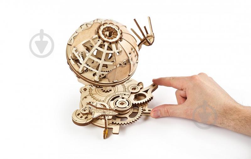 Деревянный 3D-конструктор UGEARS Глобус - фото 5