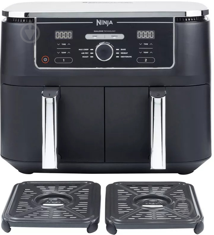 Мультипіч NINJA Foodi MAX Dual Zone Air Fryer AF400EU - фото 2