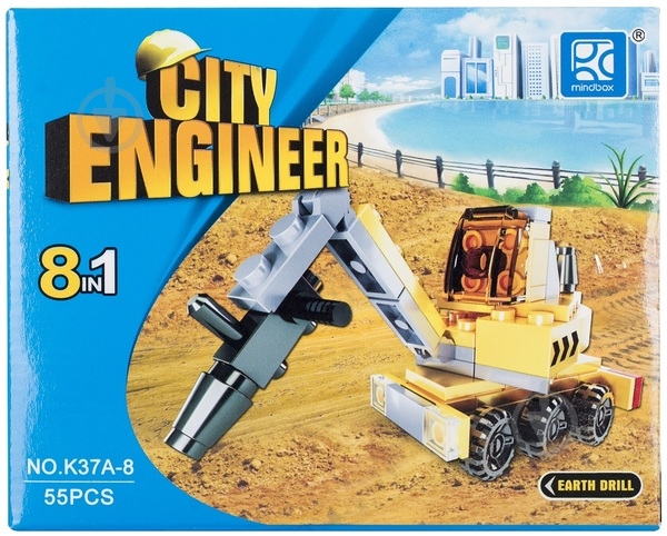 Игрушка-конструктор MINDBOX CITY ENGINEER в ассортименте K37A - фото 1