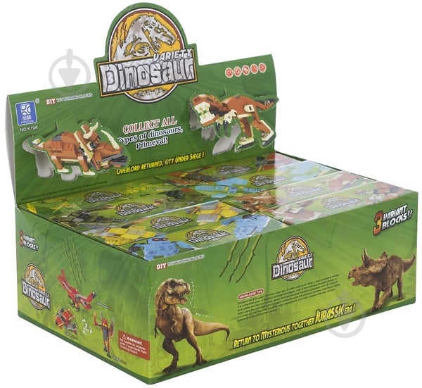 Игрушка-конструктор MINDBOX DINOSAURS в ассортименте K19A - фото 2