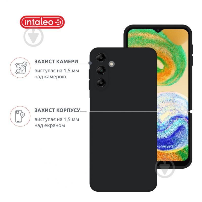 Чехол Intaleo SoftShell для Samsung Galaxy A04S черный - фото 3