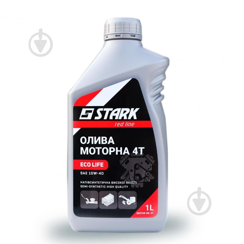 Моторное масло полусинтетическое Stark 4Т Eco Life 10W-40 1 л (545050061) - фото 1 Моторное масло полусинтетическое Stark 4Т Eco Life 10W-40 1 л (545050061) - фото 1