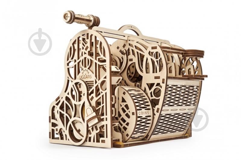 Деревянный 3D-конструктор UGEARS Кассовый аппарат - фото 5