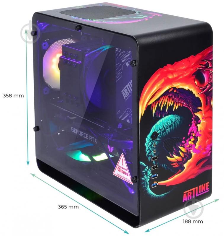 Компьютер Artline Overlord DRAGON (DRAGONv92CH) hyperbeast - фото 6 Компьютер Artline Overlord DRAGON (DRAGONv92CH) hyperbeast - фото 6