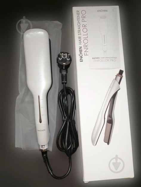 Стайлер ENCHEN Hair Straightener Enrollor Pro White - фото 7