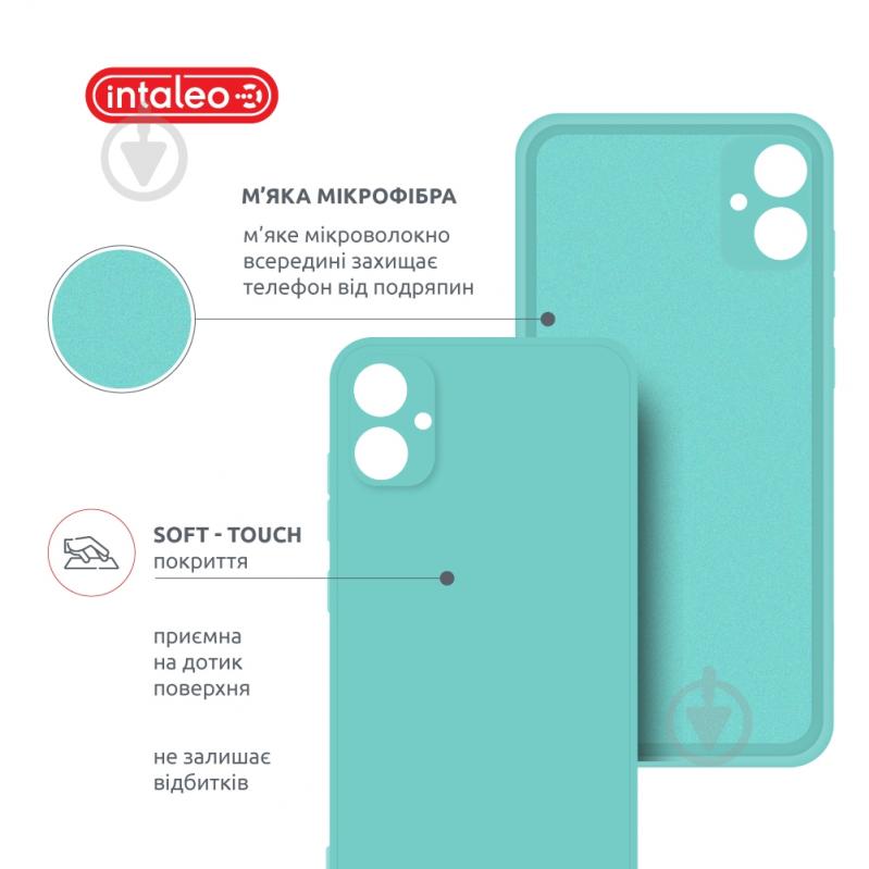 Чехол Intaleo SoftShell для Samsung Galaxy A05 мятный - фото 5