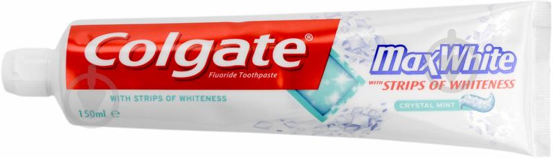 Зубная паста Colgate Max White с отбеливающими пластинками 150 мл - фото 1