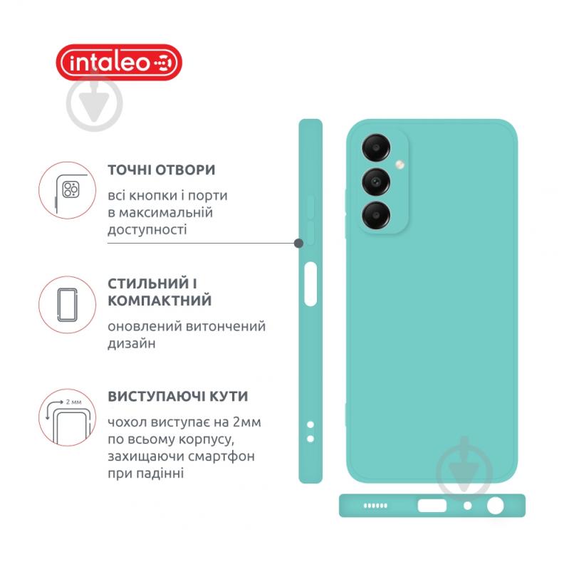 Чехол Intaleo SoftShell для Samsung Galaxy A05s мятный - фото 4