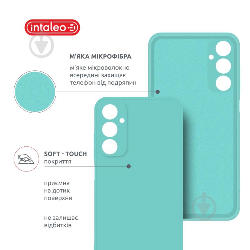 Чехол Intaleo SoftShell для Samsung Galaxy A05s мятный - фото 5
