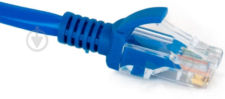 Патч-корд EXTRADIGITAL Cat5e UTP CCA (KBP1766) 0,8 м синий - фото 3