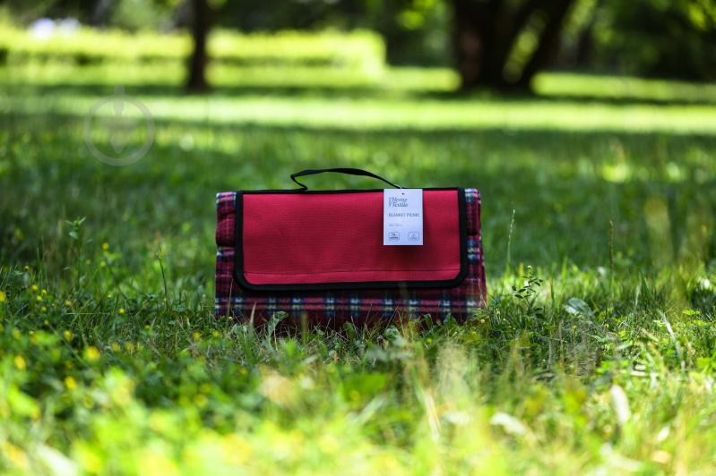 Плед Picnic клітинка 130x170 см червоний Ardesto - фото 6 Плед Picnic клітинка 130x170 см червоний Ardesto - фото 6