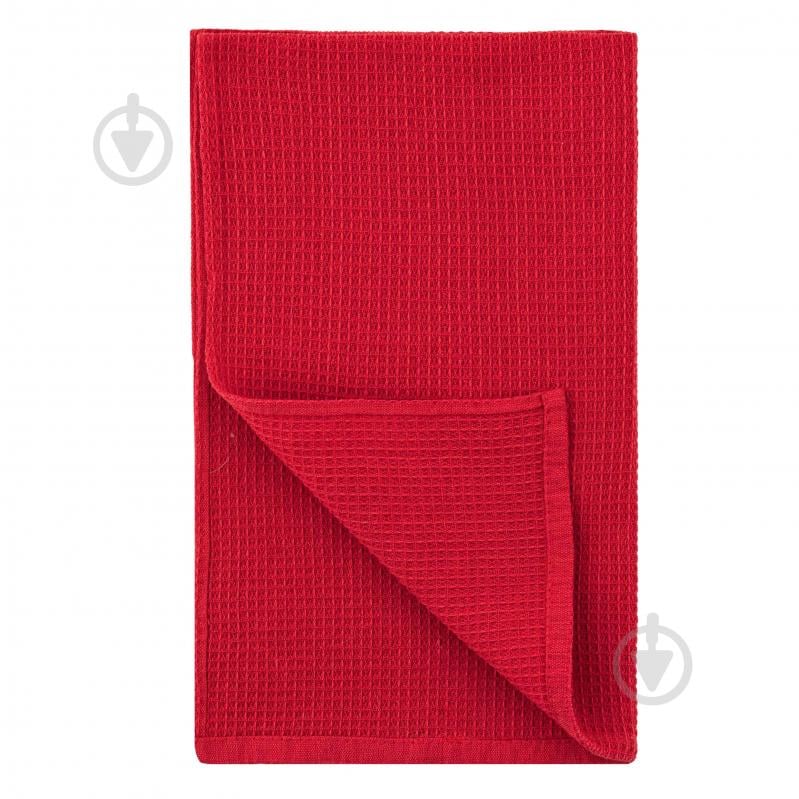 Набір рушників подарунковий в мішечку Christmas Deer 38x63 см Ardesto червоний - фото 3