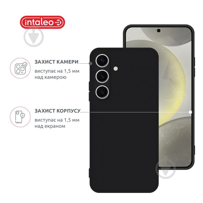 Чехол Intaleo SoftShell для Samsung Galaxy S24 черный - фото 3