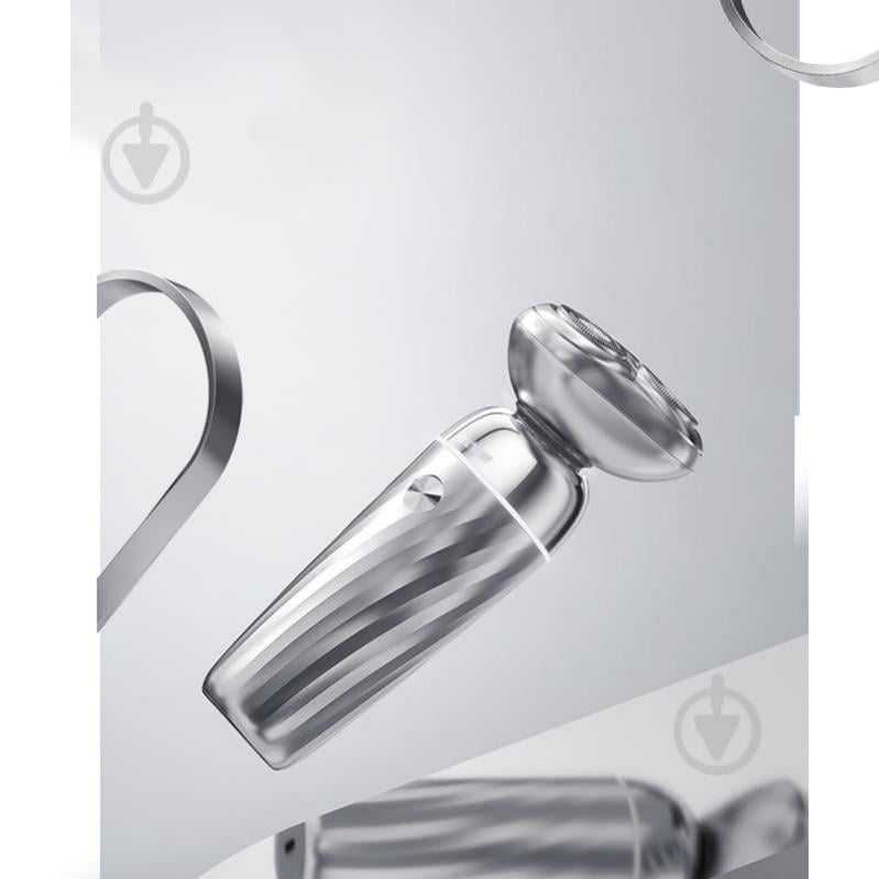 Электробритва ENCHEN Rotary Shaver X7 Silver - фото 4