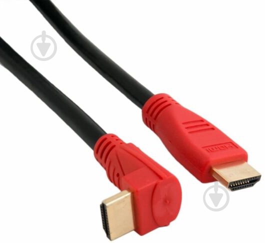 ᐉ Кабель EXTRADIGITAL HDMI to HDMI, 90 Degree, PVC, v2.0, 28 AWG, Gold ...