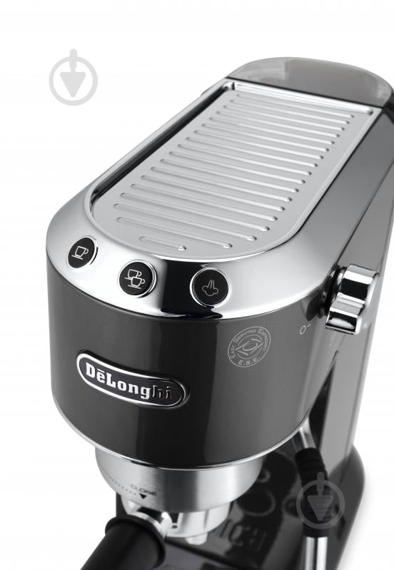 Кофеварка рожковая Delonghi Dedica Arte EC885.GY - фото 12