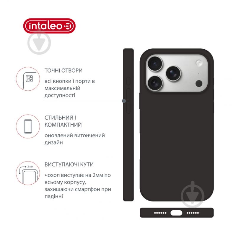 Чохол Intaleo Silicone Case для Apple iPhone 17 Pro Max olive (1283126630552) - фото 4
