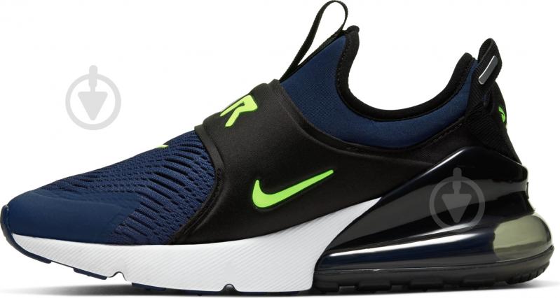 Кроссовки для девочек демисезонные Nike AIR MAX 270 EXTREME (GS) CI1108-400 р.38,5 темно-синие - фото 5