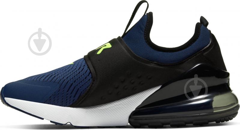 Кроссовки для девочек демисезонные Nike AIR MAX 270 EXTREME (GS) CI1108-400 р.38,5 темно-синие - фото 6