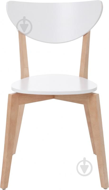 Стілець обідній Naida світло-коричневий/білий - фото 2