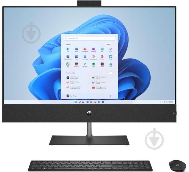 Моноблок HP Pavilion 31,5" (A45E7EA) black - фото 1