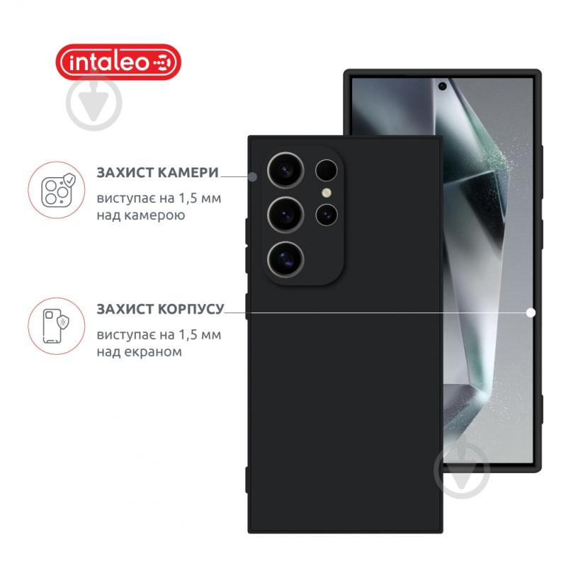 Чехол Intaleo SoftShell для Samsung Galaxy S24 Ultra черный - фото 3