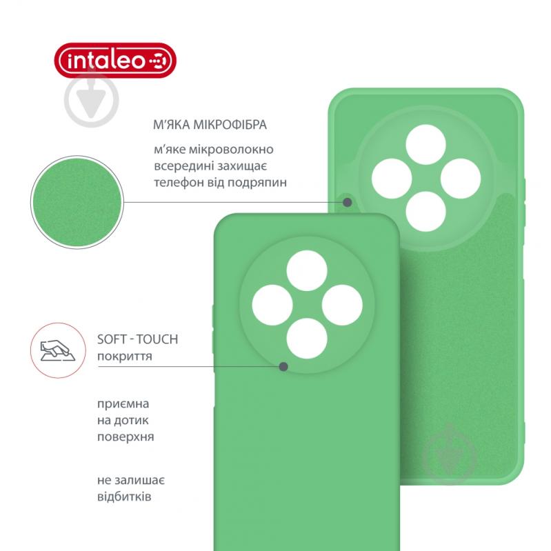 Чехол Intaleo SoftShell мятный для Xiaomi Redmi 14C - фото 5