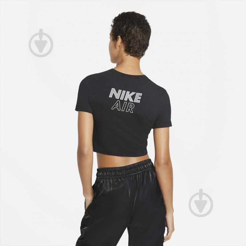 Футболка Nike W NSW AIR SS TOP CROP CZ8632-010 р.XS чорний - фото 2