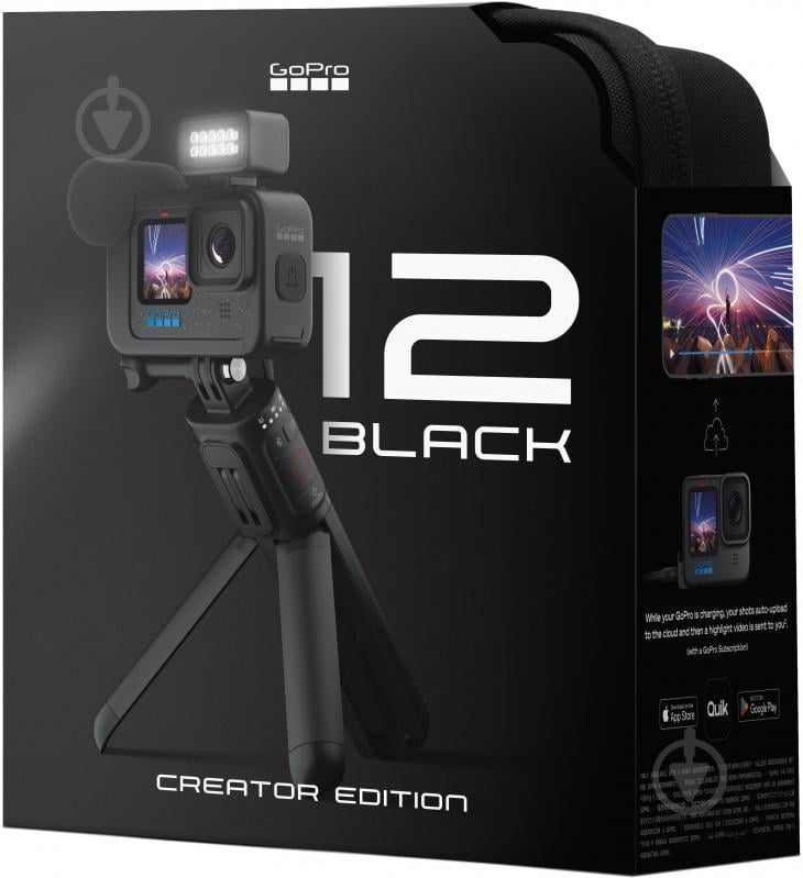 Экшн-камера GoPro HERO12 Creator Edition black (CHDFB-121-EU) - фото 14