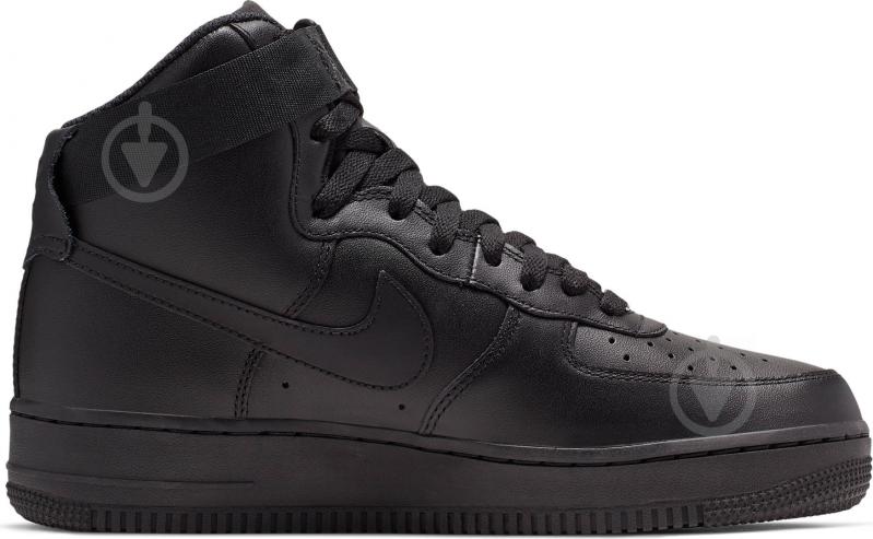 Кросівки жіночі зимові Nike AIR FORCE 1 HIGH 334031-013 р.39 чорні - фото 2