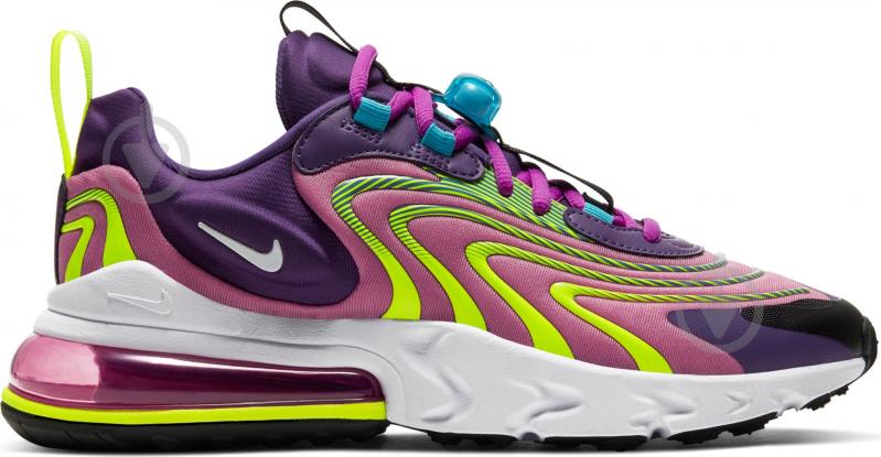 Кроссовки женские демисезонные Nike AIR MAX 270 REACT ENG CK2595-500 р.40 фиолетовые - фото 3 Кроссовки женские демисезонные Nike AIR MAX 270 REACT ENG CK2595-500 р.40 фиолетовые - фото 3
