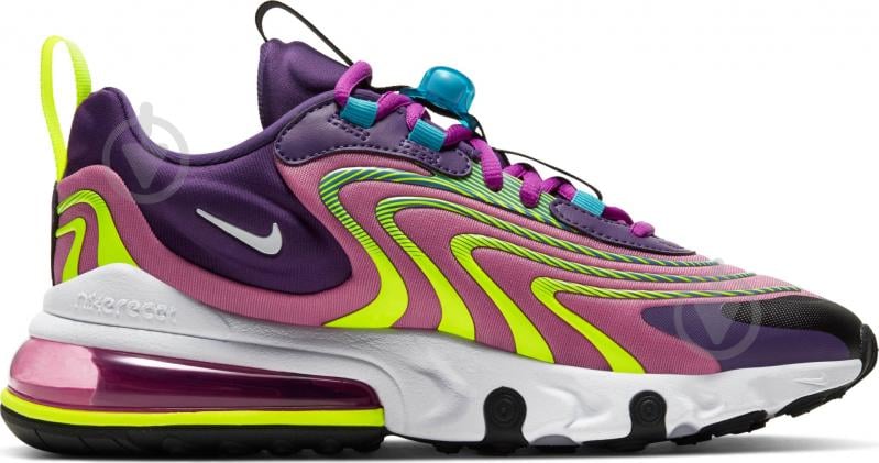 Кроссовки женские демисезонные Nike AIR MAX 270 REACT ENG CK2595-500 р.40 фиолетовые - фото 4 Кроссовки женские демисезонные Nike AIR MAX 270 REACT ENG CK2595-500 р.40 фиолетовые - фото 4