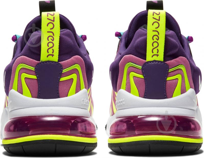 Кроссовки женские демисезонные Nike AIR MAX 270 REACT ENG CK2595-500 р.40,5 фиолетовые - фото 2 Кроссовки женские демисезонные Nike AIR MAX 270 REACT ENG CK2595-500 р.40,5 фиолетовые - фото 2