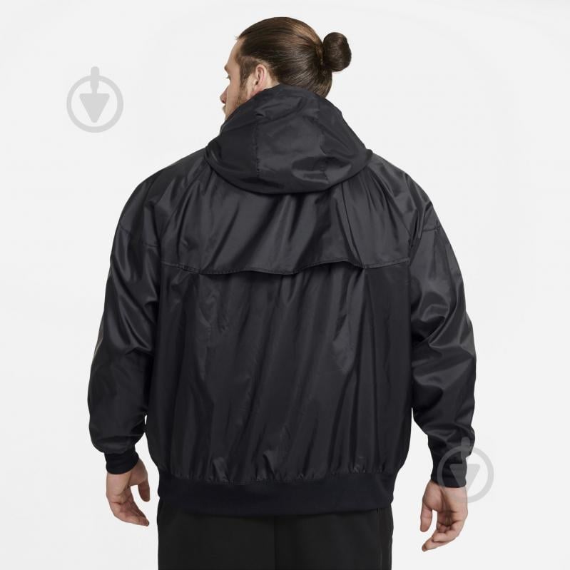 Ветровка мужская демисезонная Nike M NSW HE WR HD WVN JKT DA0001-010 р.S черная - фото 8