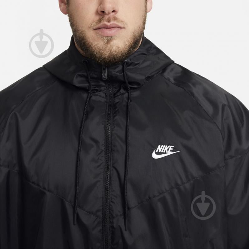 Ветровка мужская демисезонная Nike M NSW HE WR HD WVN JKT DA0001-010 р.S черная - фото 9