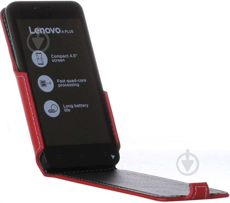 Чехол-флип RED POINT Flip Case для Lenovo A Plus (A1010a20) red (ФК.133.З.03.23.000) - фото 3 Чехол-флип RED POINT Flip Case для Lenovo A Plus (A1010a20) red (ФК.133.З.03.23.000) - фото 3