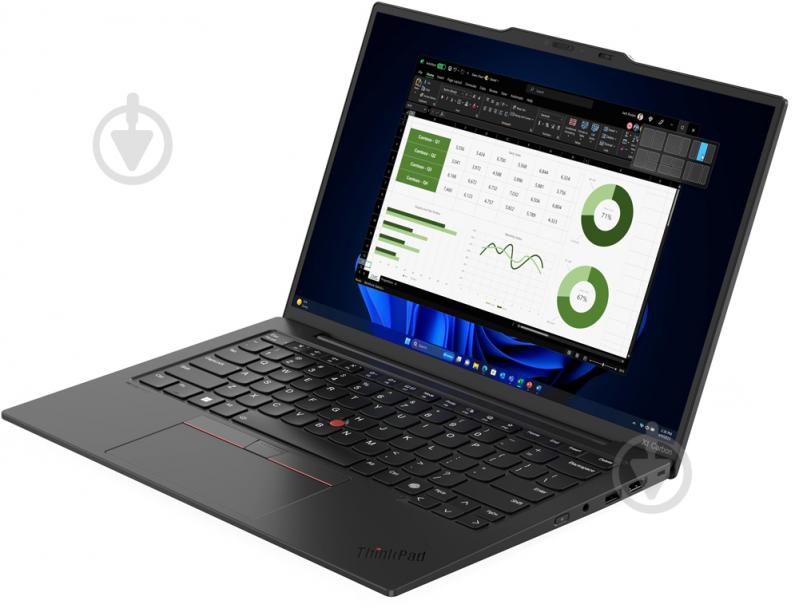 Ноутбук Lenovo ThinkPad X1 Carbon Gen 12 14" (21KC002BRA) black - фото 3