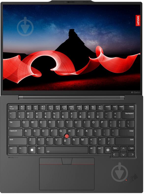 Ноутбук Lenovo ThinkPad X1 Carbon Gen 12 14" (21KC002BRA) black - фото 7