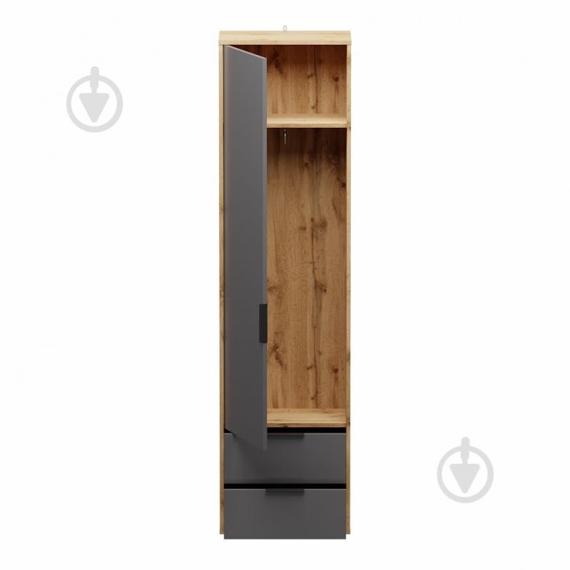 Пенал SOKME Nitro серый графит дуб вотана - фото 3 Пенал SOKME Nitro серый графит дуб вотана - фото 3
