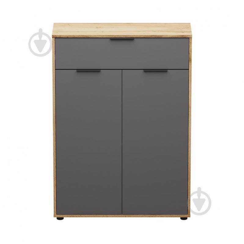 Комод SOKME Nitro дуб вотан /серый - фото 1 Комод SOKME Nitro дуб вотан /серый - фото 1