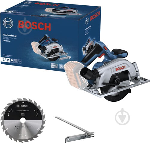 Набір Bosch Professional акумуляторна дискова пила GKS 185-LI SOLO + подарунок акум.18V 1*4Аг 06016C1221 - фото 4