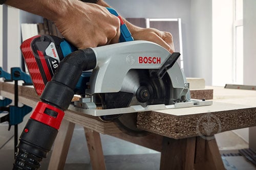 Набір Bosch Professional акумуляторна дискова пила GKS 185-LI SOLO + подарунок акум.18V 1*4Аг 06016C1221 - фото 12