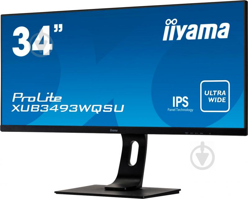 Монитор Iiyama ProLite 34" (XUB3493WQSU-B1) - фото 2