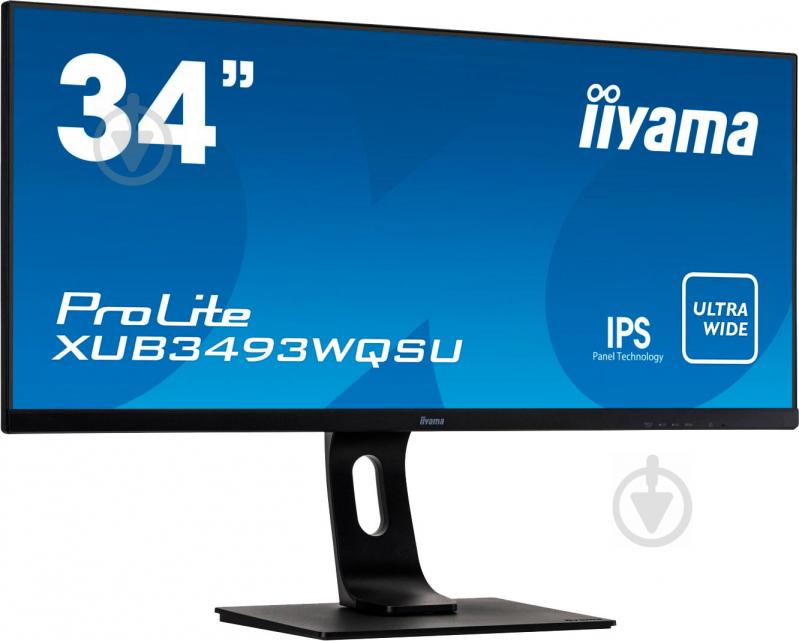 Монитор Iiyama ProLite 34" (XUB3493WQSU-B1) - фото 3