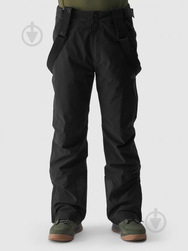 Штани 4F TROUSERS FNK M0756 4FWAW24TFTRM0756-20S р. M чорний - фото 1