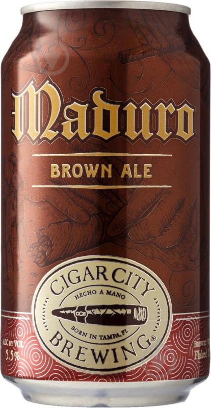 Пиво Cigar City Brewing Maduro Brown Ale 0,355 л - фото 1