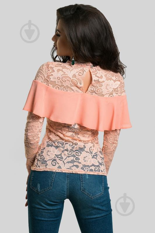 Блуза Azuri р. L персик 5233-23 - фото 3 Блуза Azuri р. L персик 5233-23 - фото 3